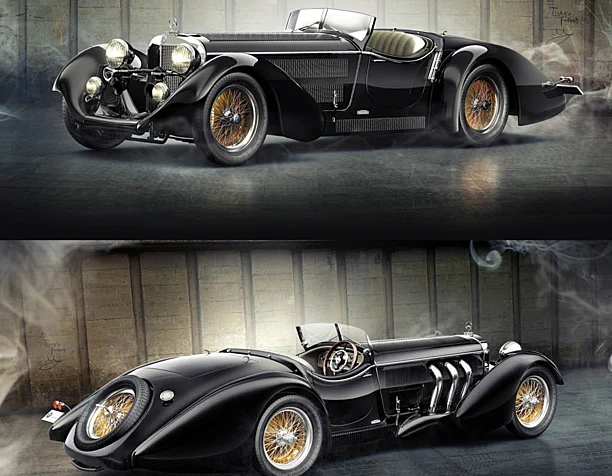 Mercedes Benz SS Erdmann&Rossi Roadster