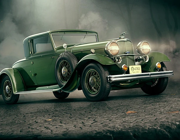 1932 Lincoln KB Coupe