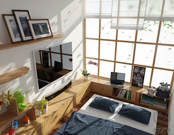 Simlpy small room