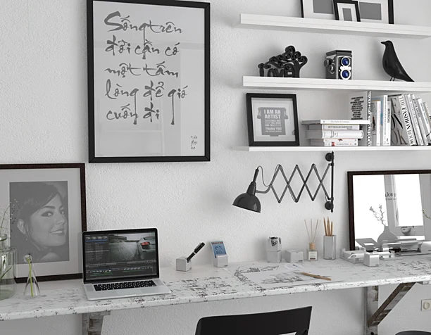 BLACK & WHITE CORNER