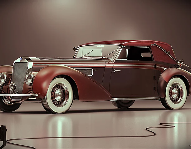 1939 Delage D8 120 Cabriolet Chapron