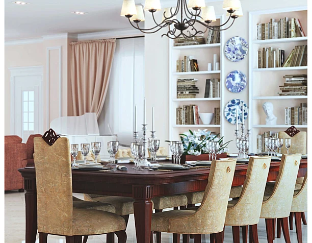 Apartment in neoclassical style