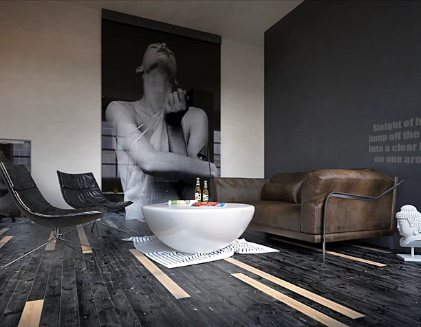 bach' living room
