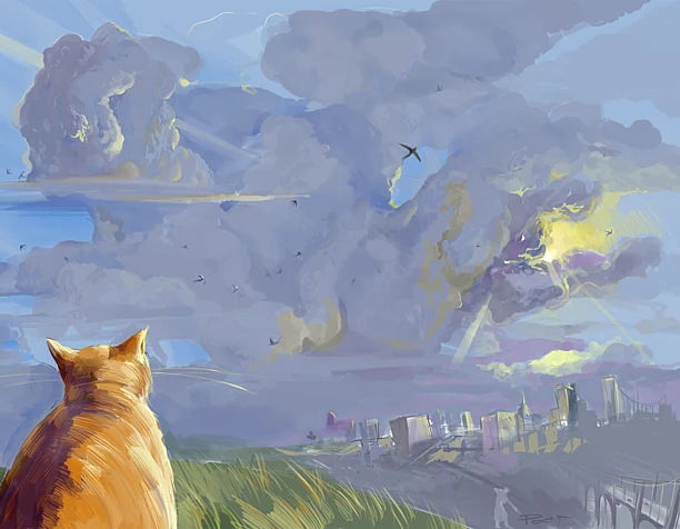 Кот и небо