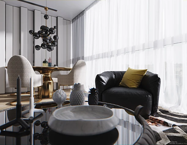 Small apartment project in Moscow.