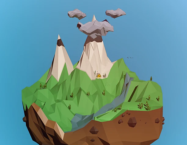 low poly