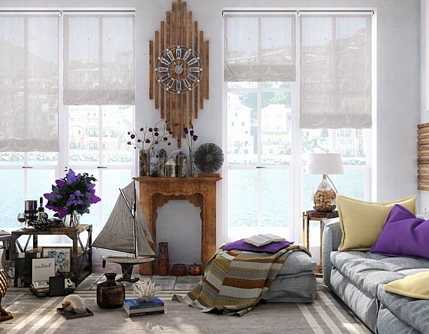 Living room somewhere in Parga.