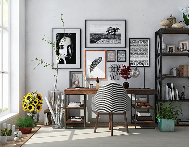 Place for creative work