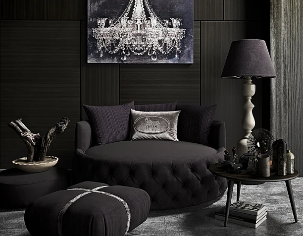 Interiors with diffrent type of lighting