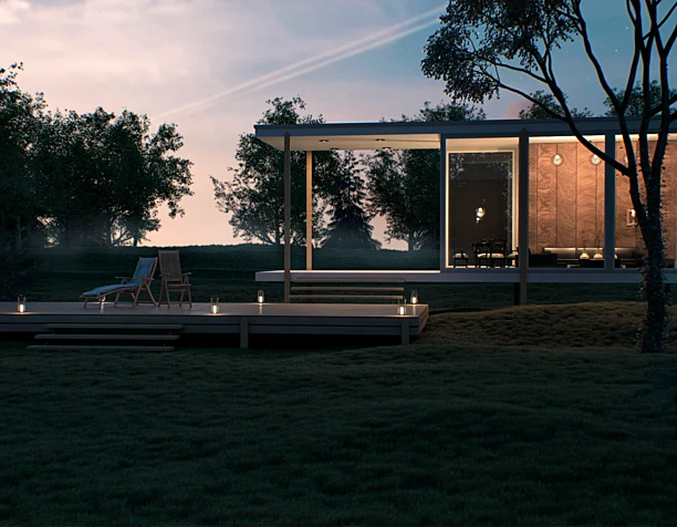 House in the woods