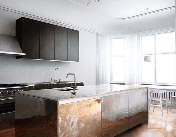 Pia Ulin's kitchen reconstruction