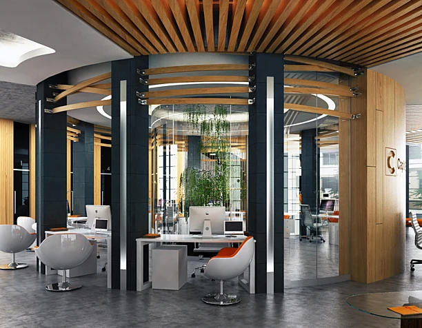 Capital Bank Interior Design