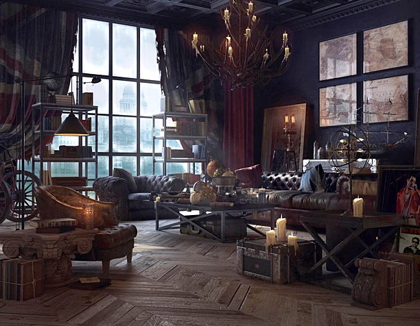 Английский интерьер