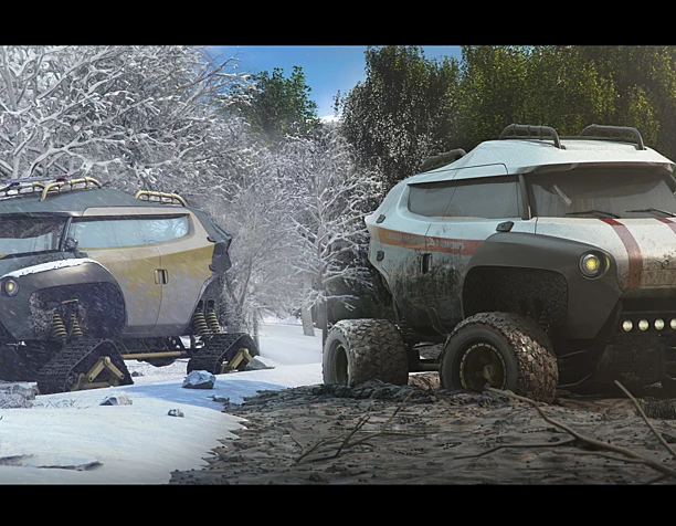 UAZ Buhanka concept (бешеный луноход)