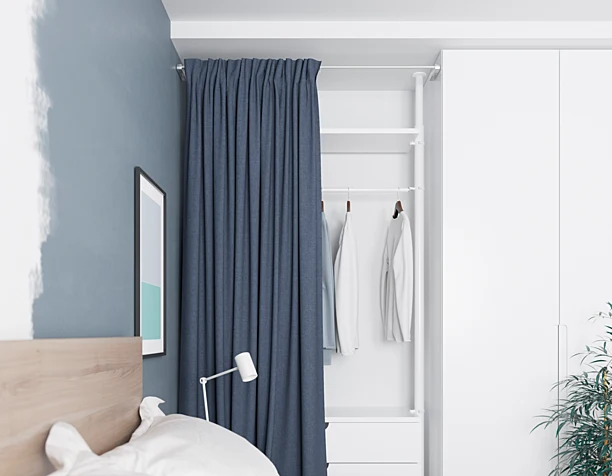 White. Ikea. Minimal.