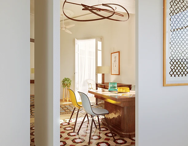 Mozaic-floored Barcelona apartment