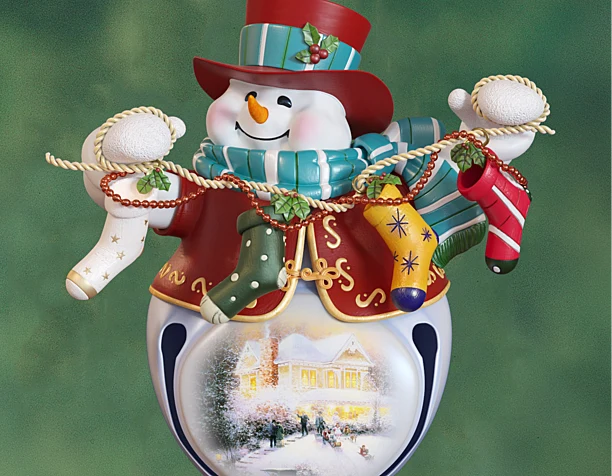 Thomas Kinkade Snowman