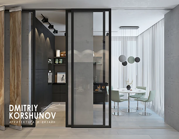 ул.Троицкая | ul.Troitskaya (кухня-гостинная | livingroom)