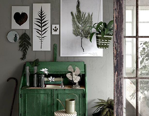 GREEN