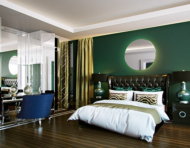 Mirrored Furniture ( wall) bedroom