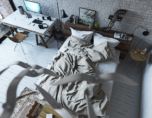Bedroom office