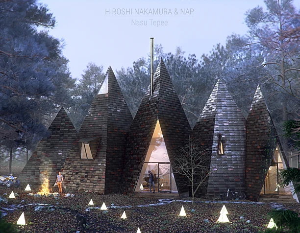 Nasu Tepee by Hiroshi Nakamura