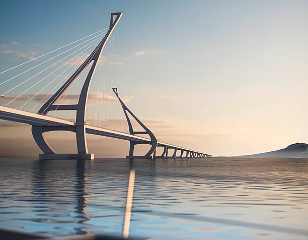 Bridge connection between England and Ireland