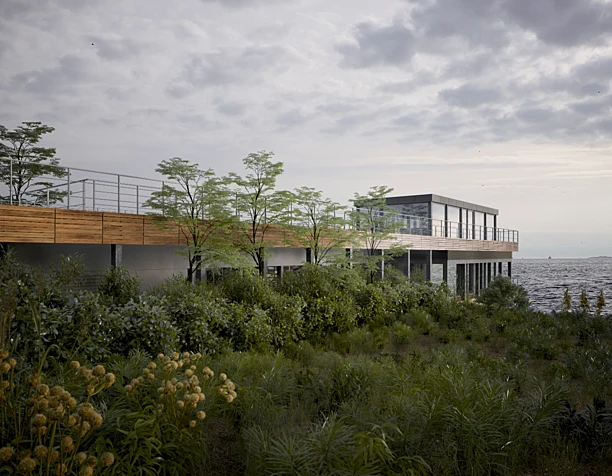 Transperent house