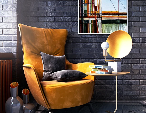 Armchair velours