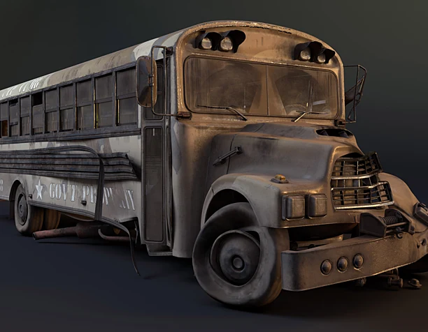 Broken bus