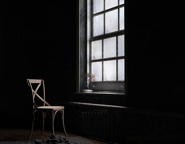 Black .   3Ds max, PS