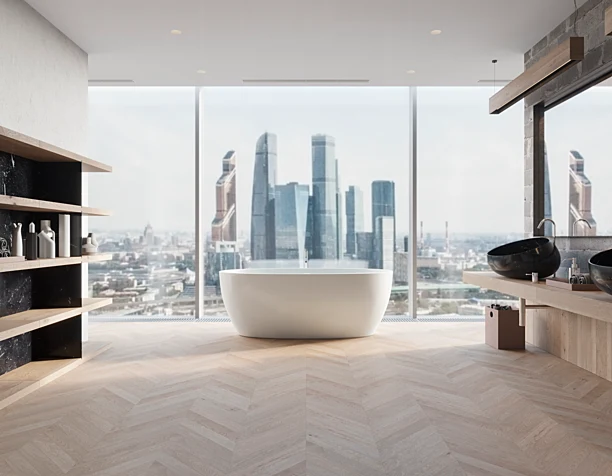 Bathroom in Moscow