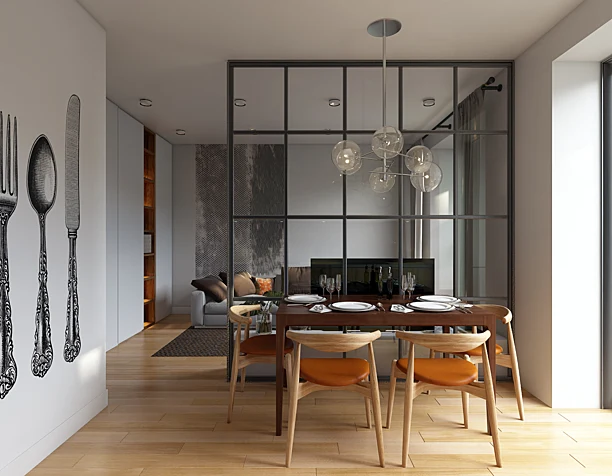 Contemporary apartment