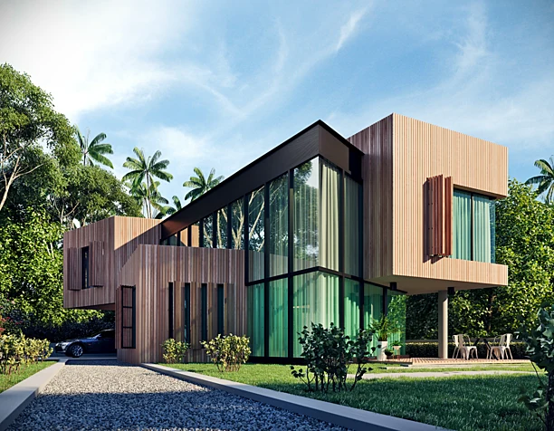 Visualization of T-house