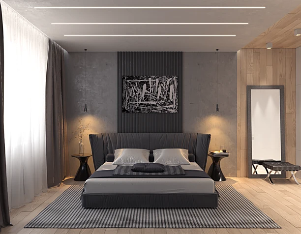 Modern bedroom