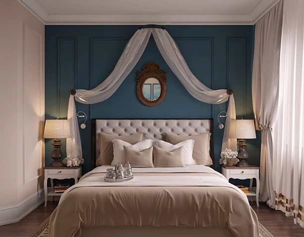 Bedroom in classic style