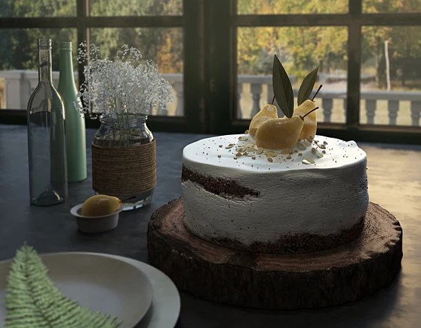 Pear cake