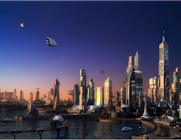 Sci-fi city
