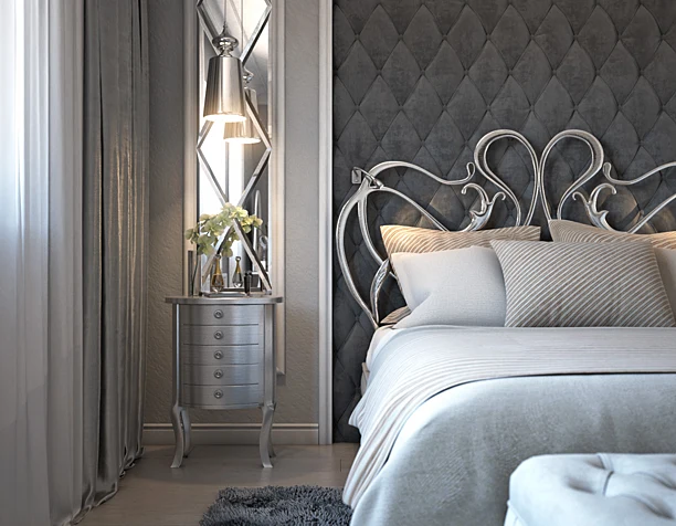 Silver Bedroom