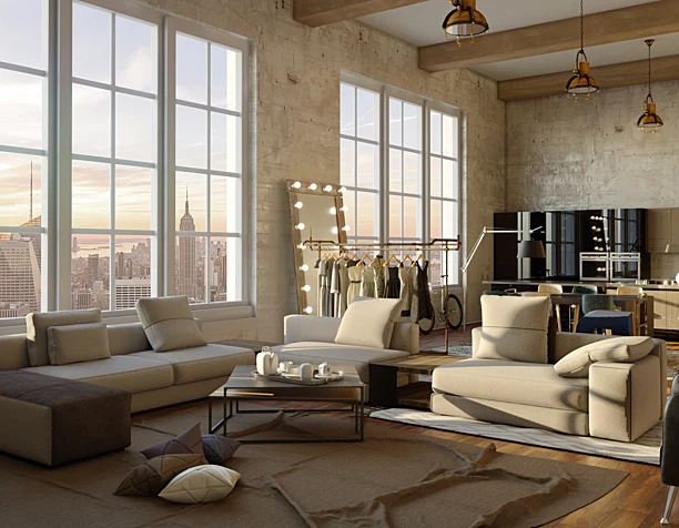 Loft interior