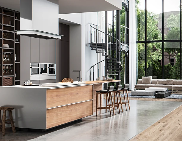 KITCHEN IN THE LOFT STYLE