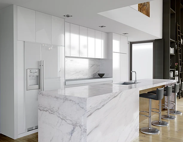 Marble kitchen
