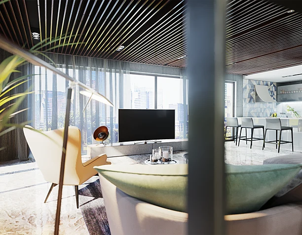 Contemporary apartment