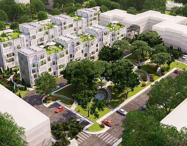 Urban Regeneration of a community in Madrid