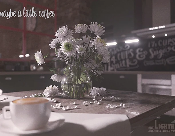 And maybe a little coffee