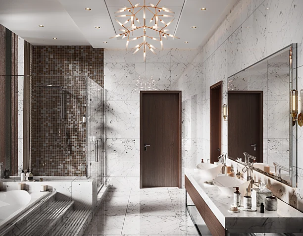 Master bathroom