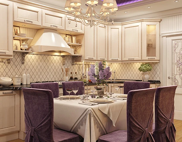 Kitchen in a classical style