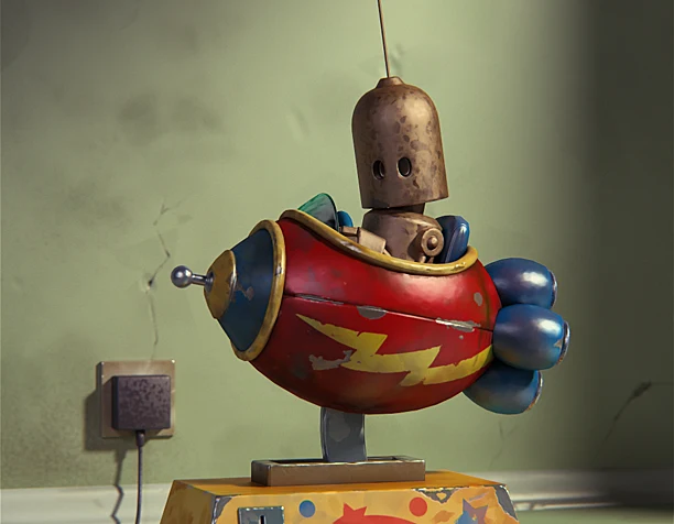 Sad robot
