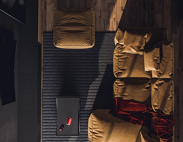 Black man's flat
