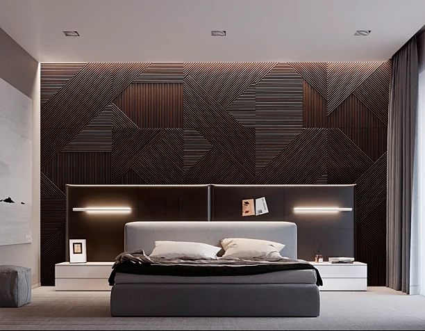 Bedroom Above the Dnipro River